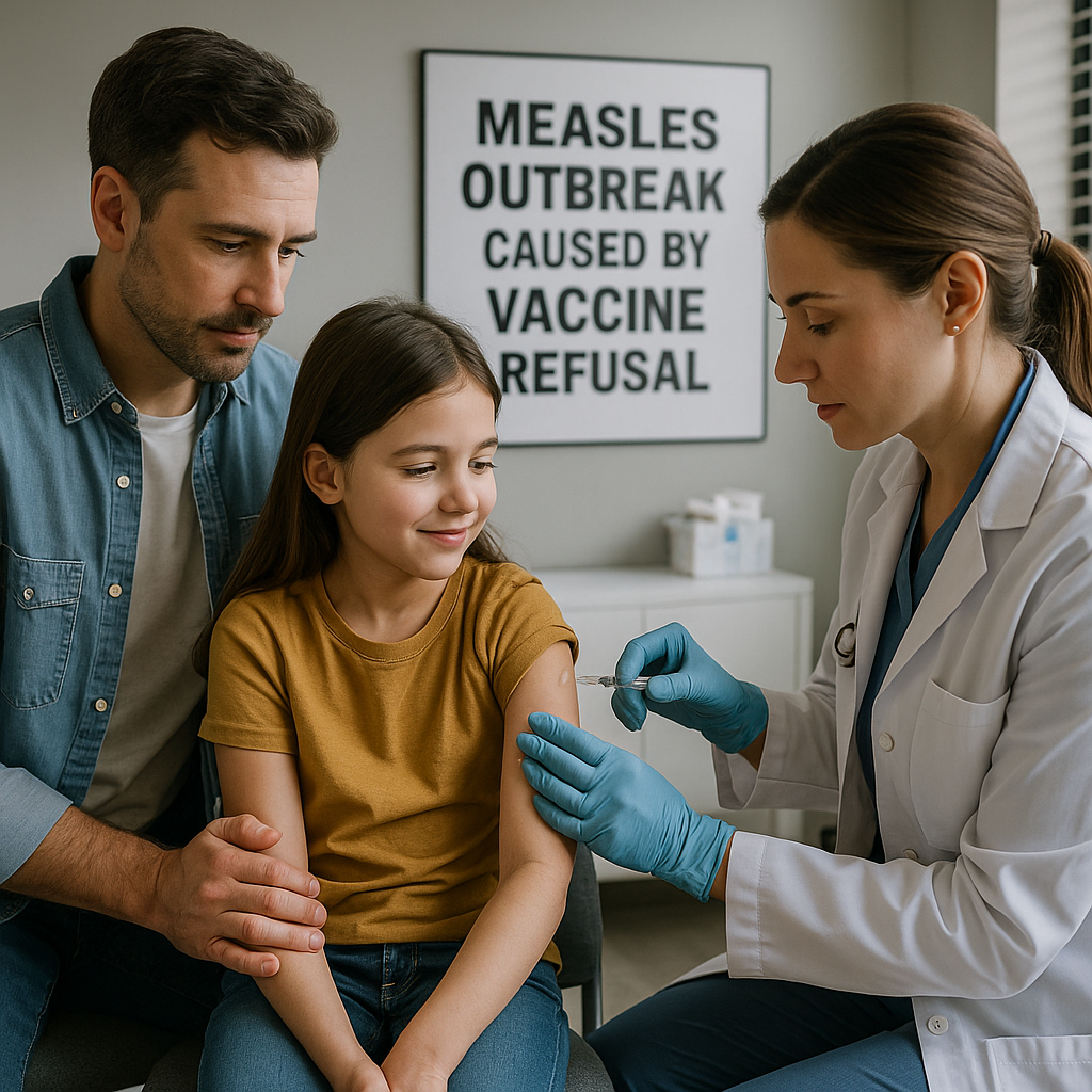 Read more about the article 홍역의 역습: 백신 거부가 부른 재유행과 집단면역 붕괴의 경고